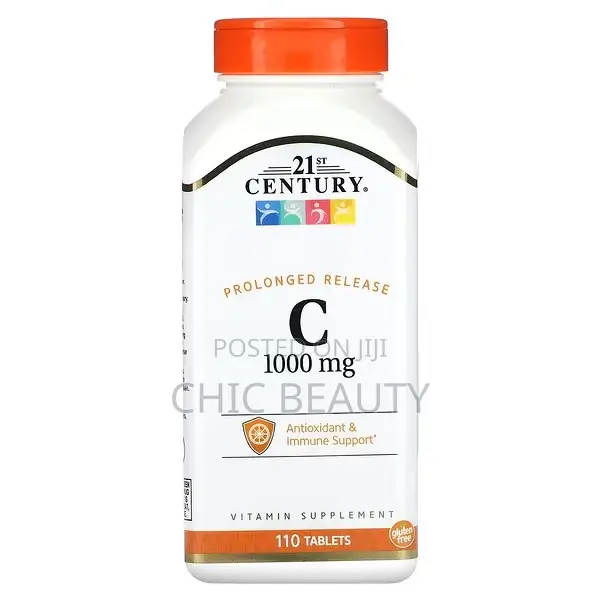 21st Century, C-1000, Prolonged Release, 110 Tablets
