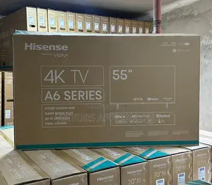 Hisense 55inch A6 Series Smart Tv NEW MODEL