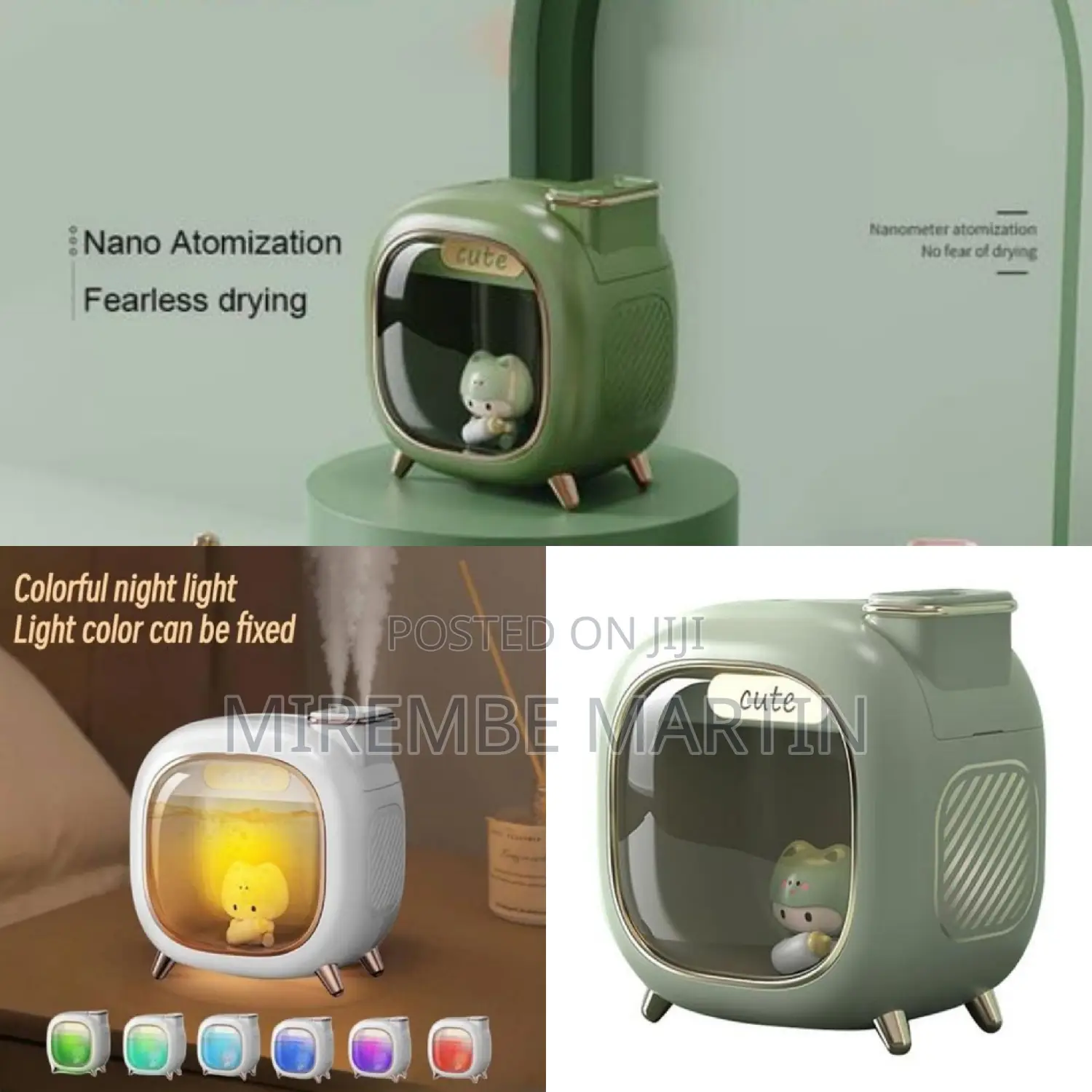 Bedroom Double Nozzle Air Humidifier.