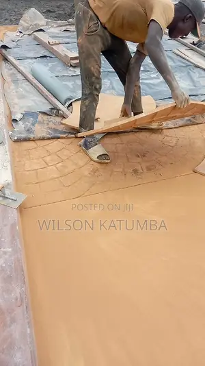 Stamp Stamping Concrete Floor