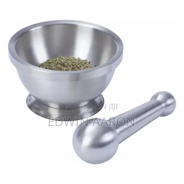 Stainless Steel Mortar and Pestle
