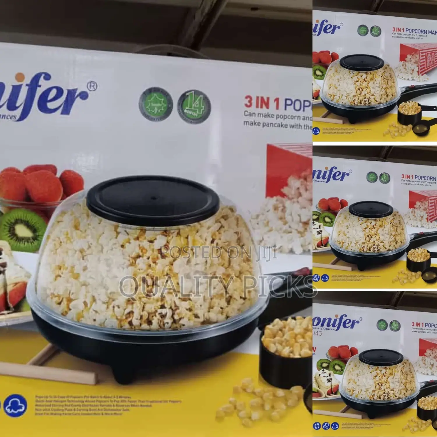 Portable Sonifer Popcorn Maker