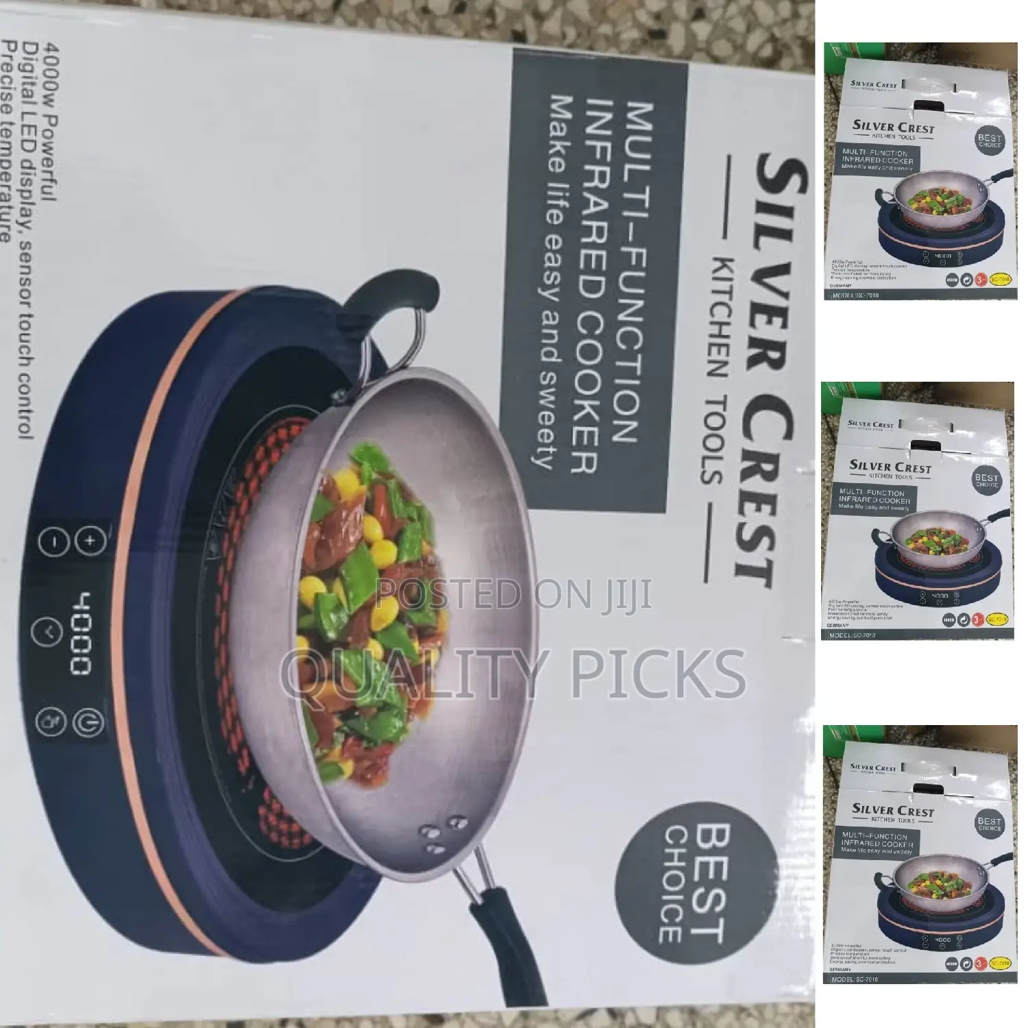 Single Sliver Crest Infrared Cooker