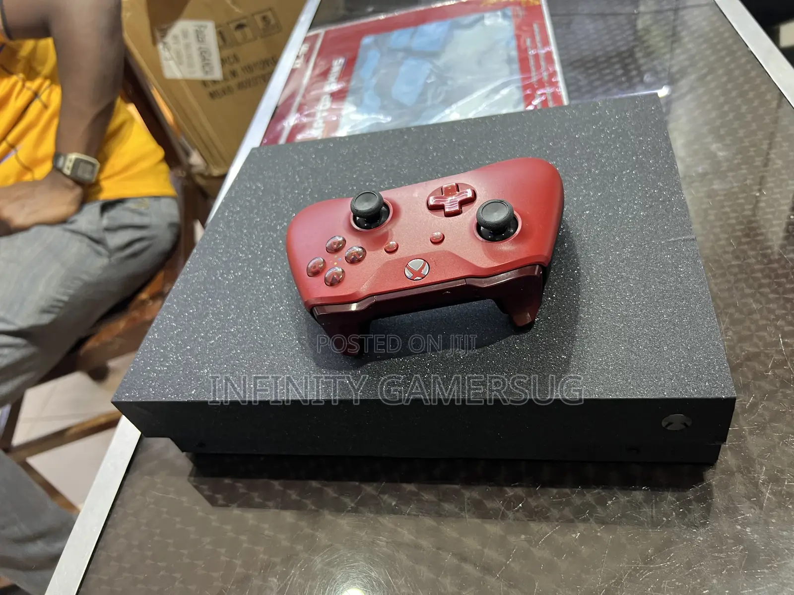 Xbox One X and Controller