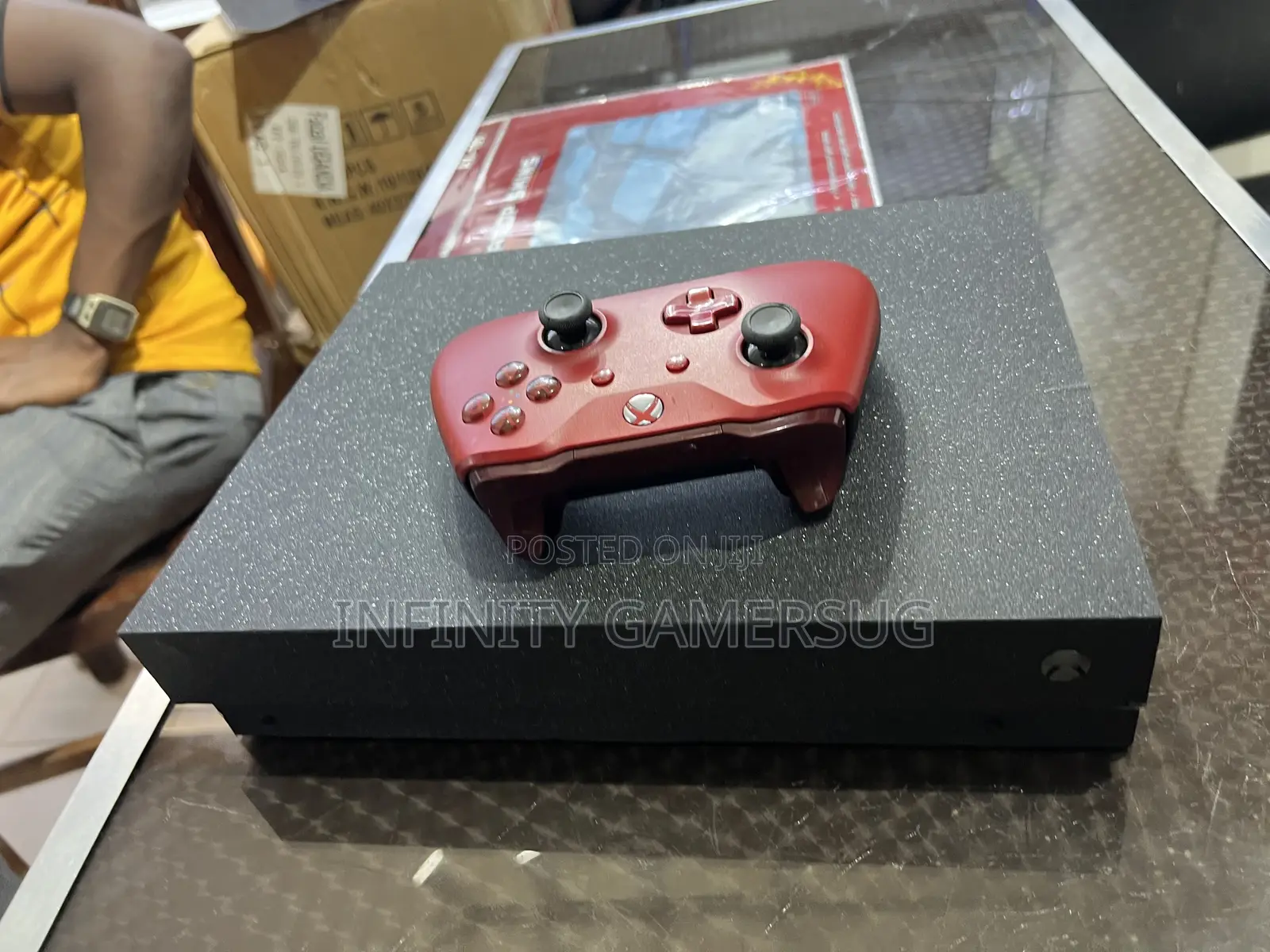 Xbox One X and Controller