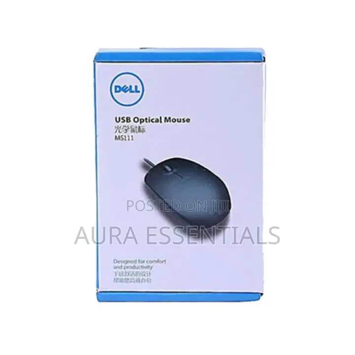 Dell Optical USB Wired Mouse for PC and Laptops