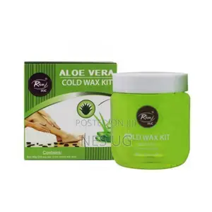 Rivaj UK Aloe Vera Cold Wax Kit Hair Removal Wax 380g
