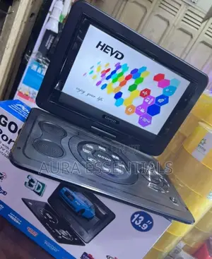 13.9inch TV Home Car DVD Player