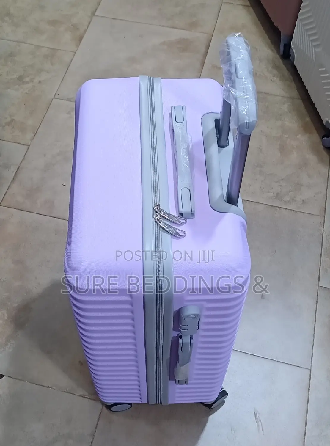 Medium Plastic Suitcase