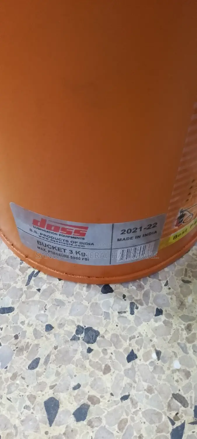3kg-Grease Buckets.