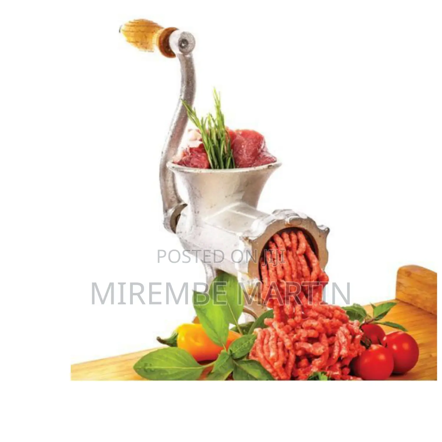 Hand Operated Meat Mincer.