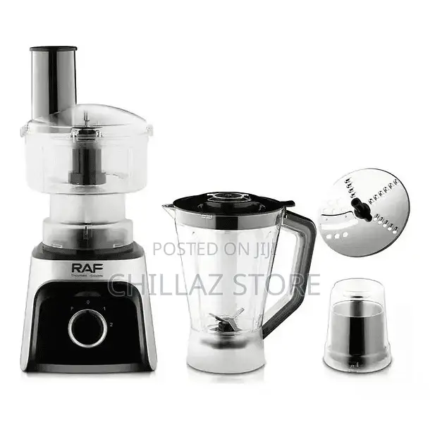 RAF Powerful Commercial Food Processor With Juicer, Blender