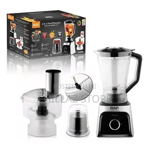 RAF Powerful Commercial Food Processor With Juicer, Blender