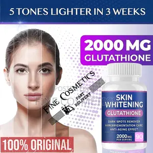 GLUTATHIONE WHITENING PILLS 2000mg Effective Skin Lightening