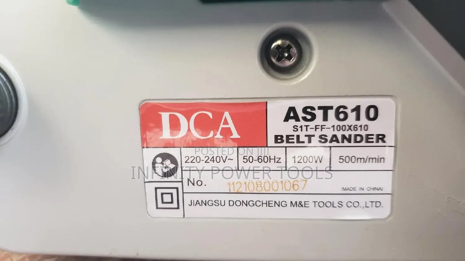 Electric Belt Sander