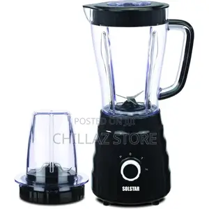Solstar 1.5L 2 Jar Blender 500W Bl 6002a-BKB Ss