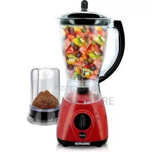 SONASHI 2 in 1 Unbreakable Jar Blender SB-154 – 4 Speed