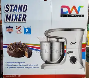 8litres Digi Wave Stand Mixer With Over Heat Protection.