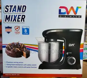 Digi Wave 8litres Heavy Duty Commercial Stand Mixer.