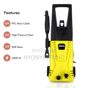 Geepas High Quality Pressure Jet Washer With 2yrs Warranty