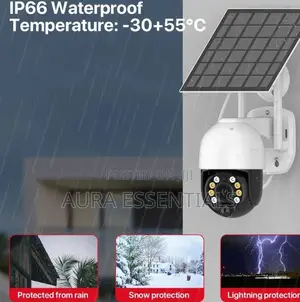 4G Sim Card Solar Wireless Outdoor Surveillance Camera