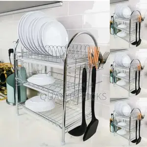 3 Layer Dish Rack Organizer