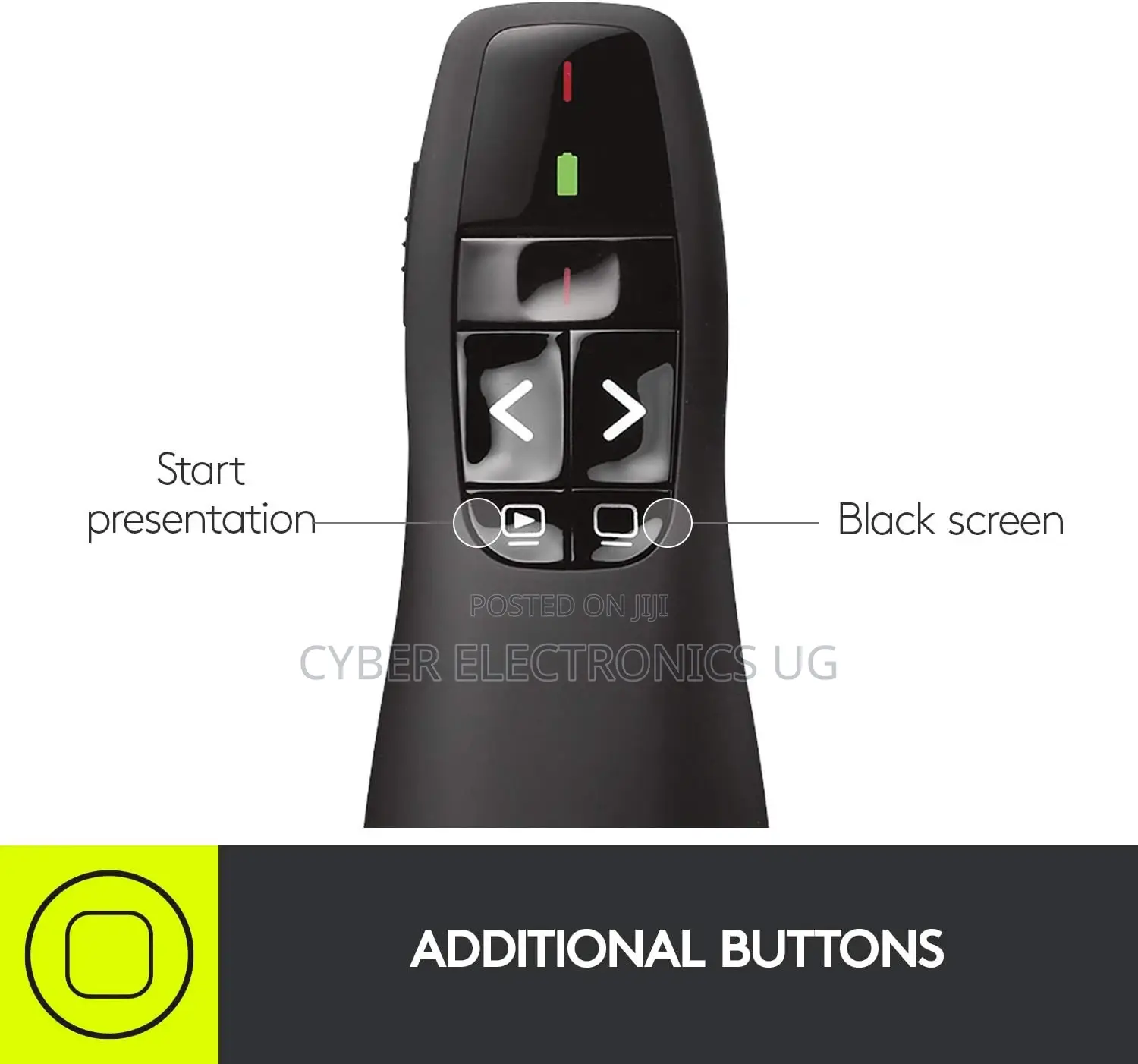 Logitech Wireless Presenter Remote 4presentation With Laser