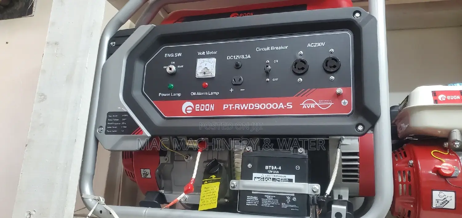 Petrol Generator Pt RWD 9000A 8kw / 8.5kva