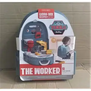 Tools Worker Box Play Set for Kids