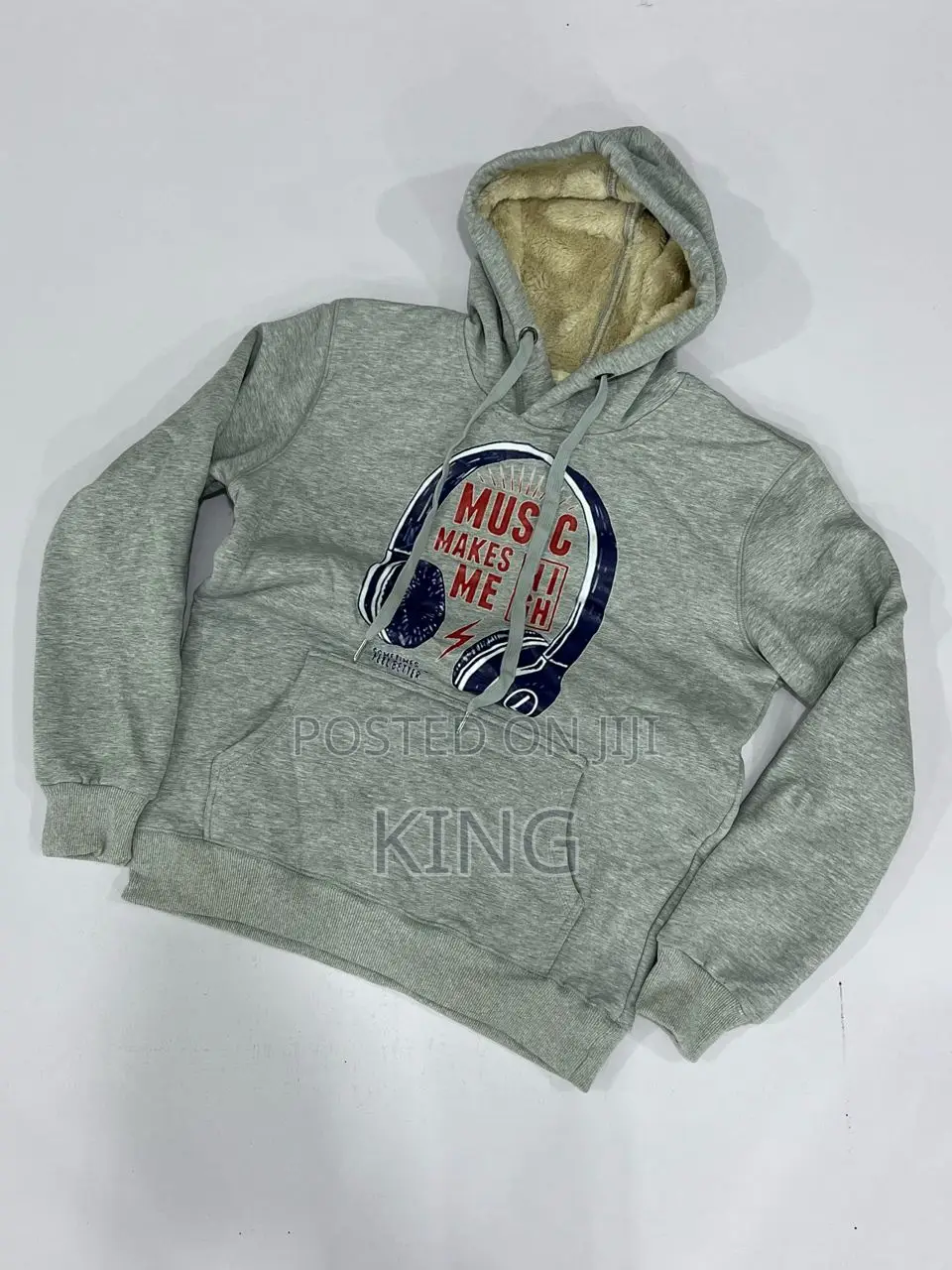 Mustard Pullover Fleece Hoodie