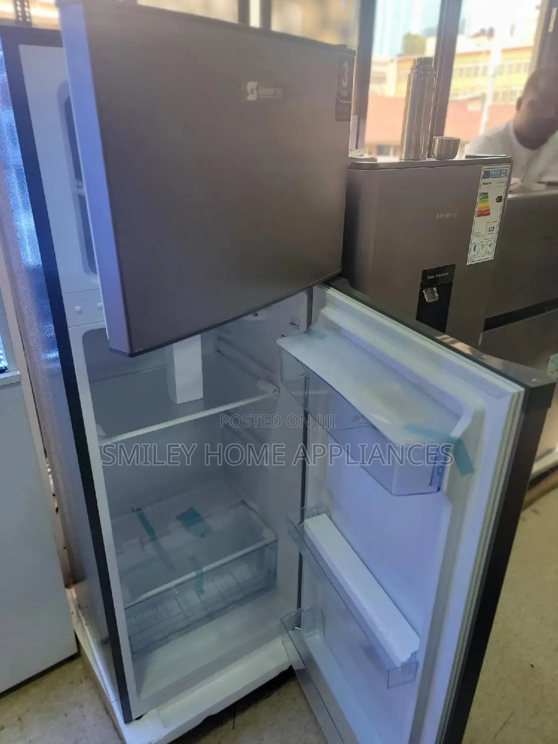280ltrs Sayona Double Door Fridge With a Dispenser