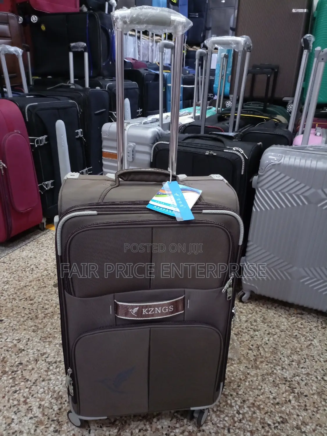 VIP Cloth Suitcases in Medium Size