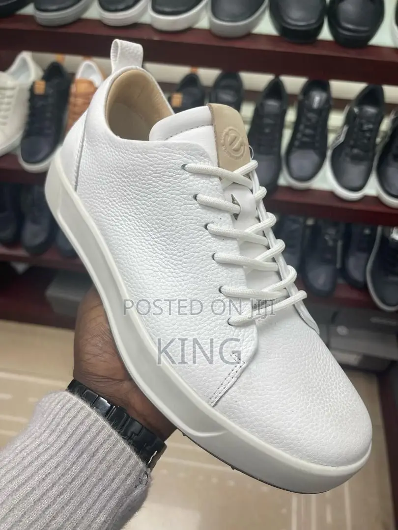 Leather Ecco 7 Lace Up Shoes