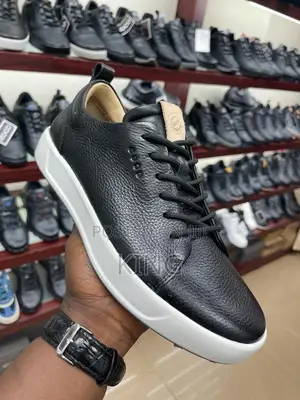 Leather Ecco 7 Lace Up Shoes