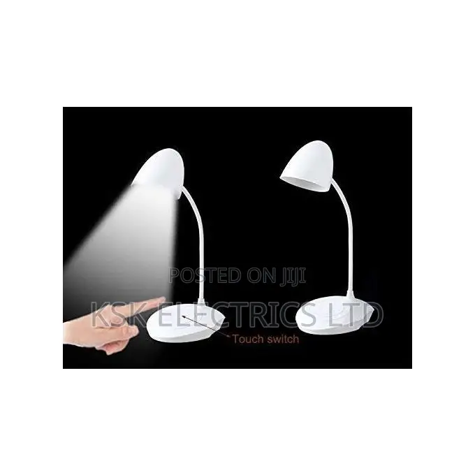 Touch Switch Led Rechargeable Bed Side Lamp-White
