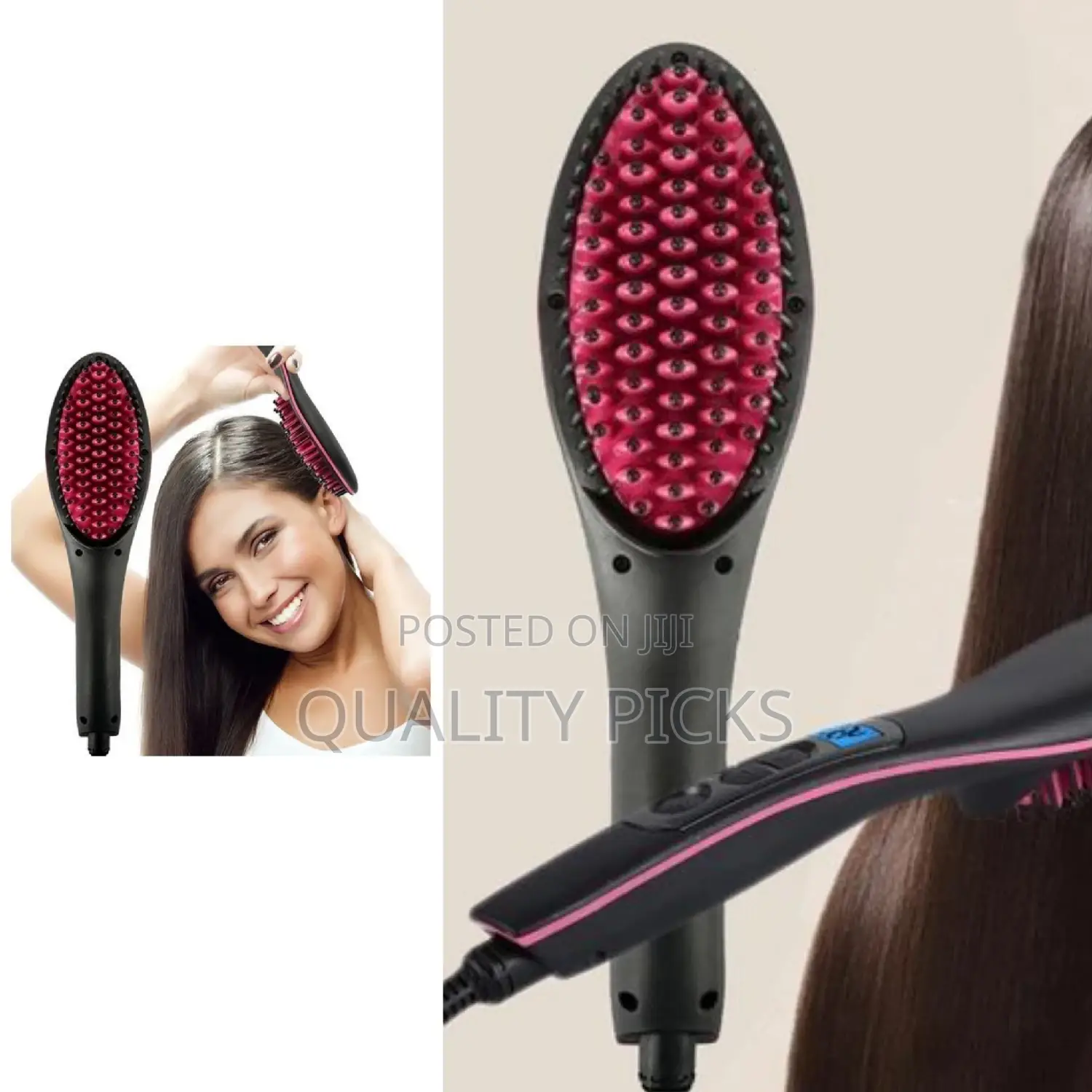 3 in 1 Hair Straightener Comb