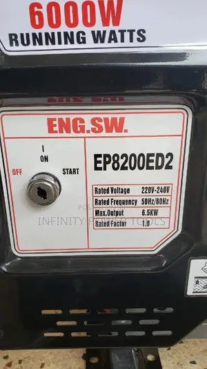6kva Generator Easy Power EP8200ED2
