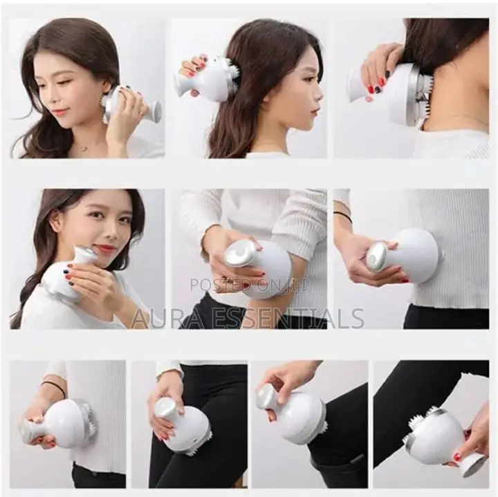 Silicone Multifunctional Wireless Electric Head Massager