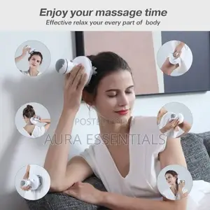 Silicone Multifunctional Wireless Electric Head Massager