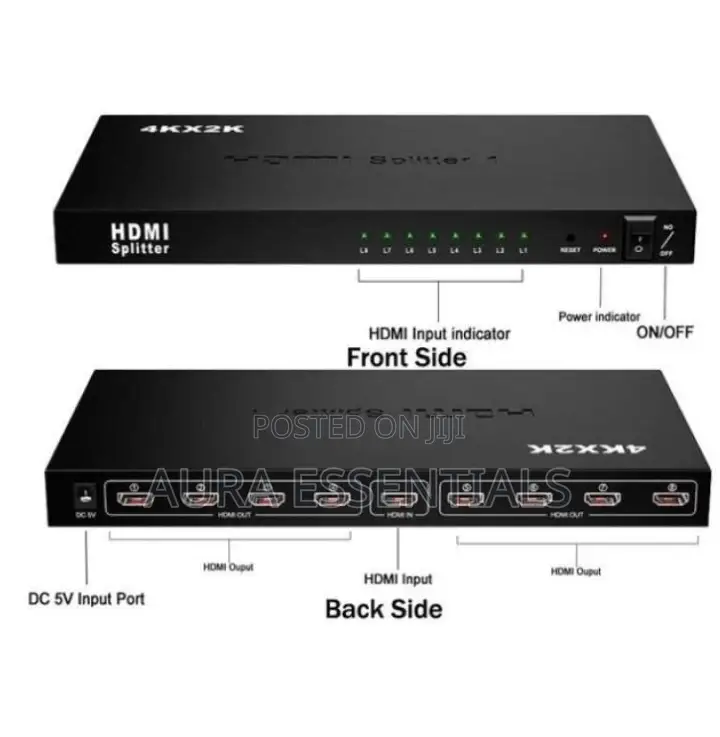 HD HDMI Splitter 1*8
