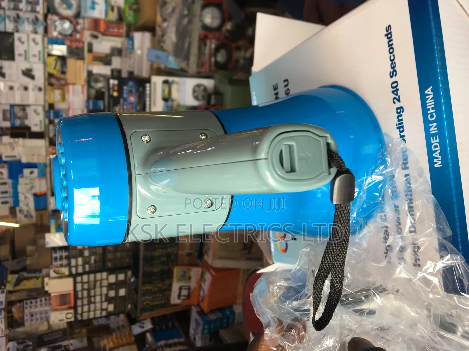 Handheld Megaphone With Recorder USB and Memory Card Input