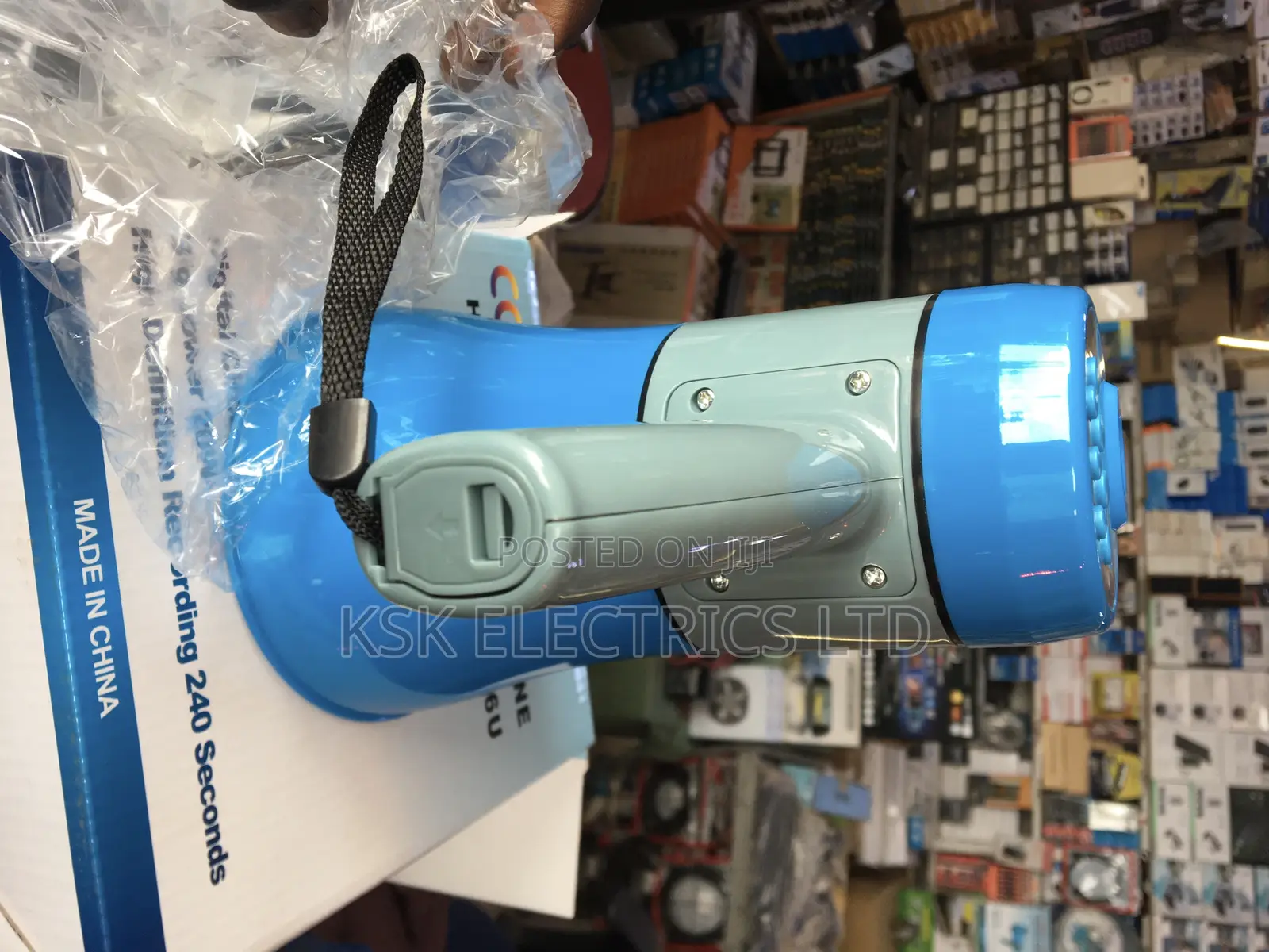 Handheld Megaphone With Recorder USB and Memory Card Input
