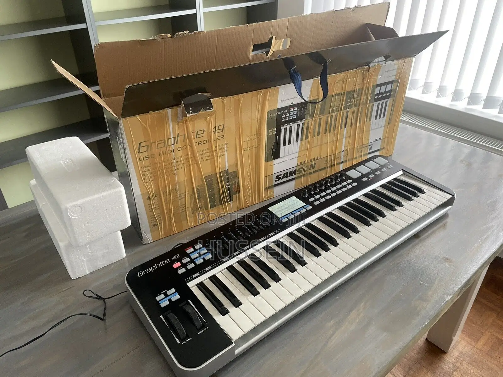 Samson Graphite 49 Midi Controller Keyboard