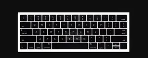 Keyboard Cover for NEW Macbook Pro With Touch Bar 13" or 15"