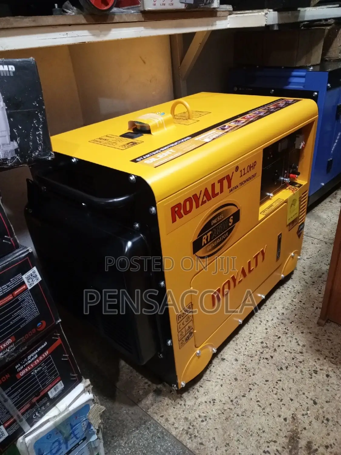 7.5kva Japanese Generator