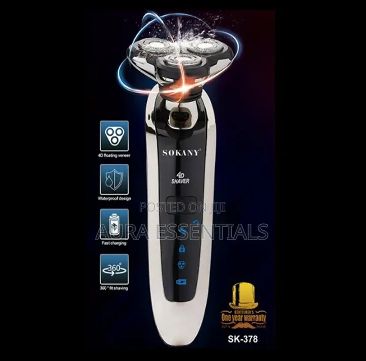 3 Head Beard Shaving Electric Shaver