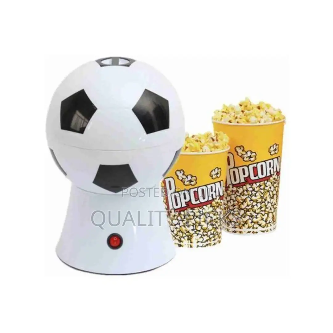 Football Shaped Portable Popcorn Maker