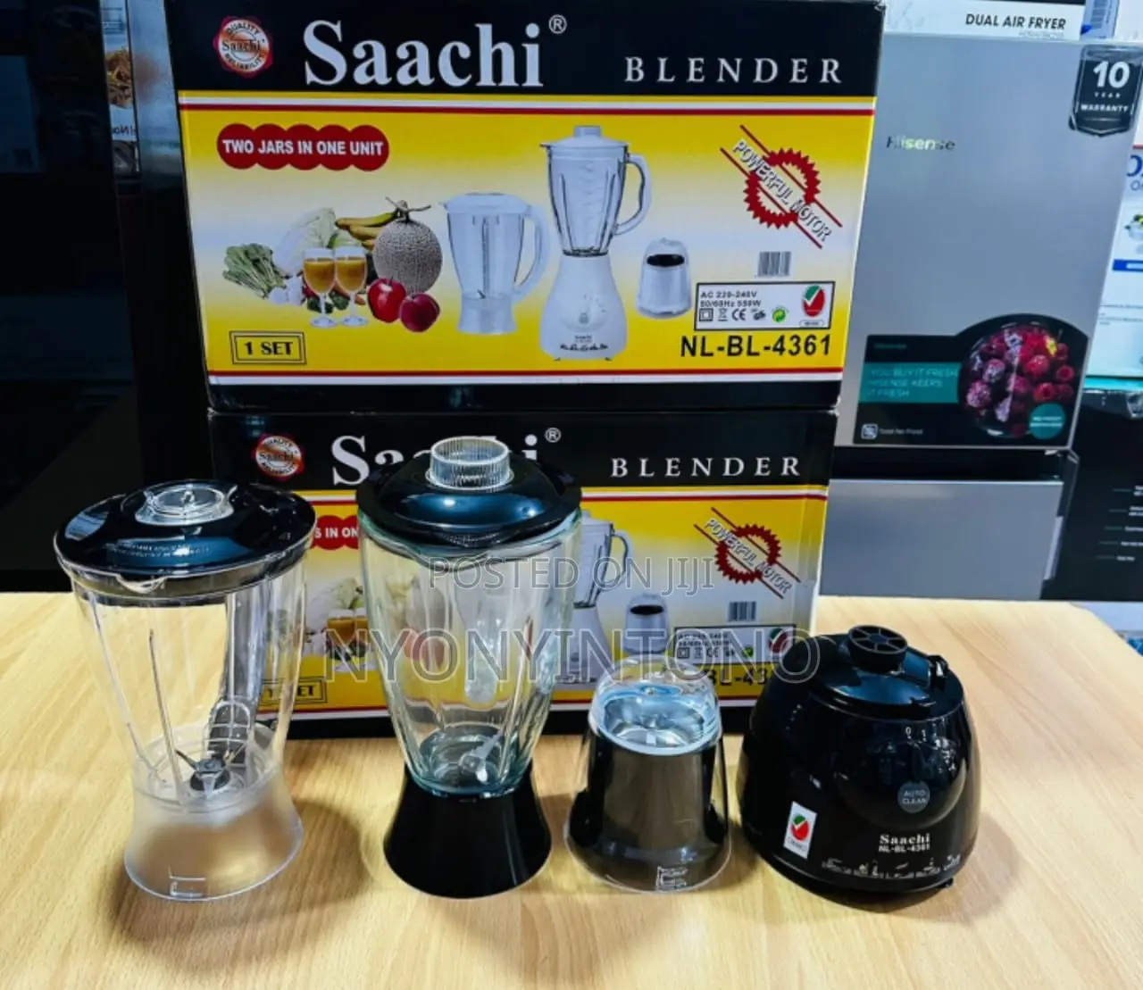 Saachi 3 in 1 Blender and Grinder.