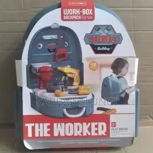Tools Worker Box Play Set for Kids