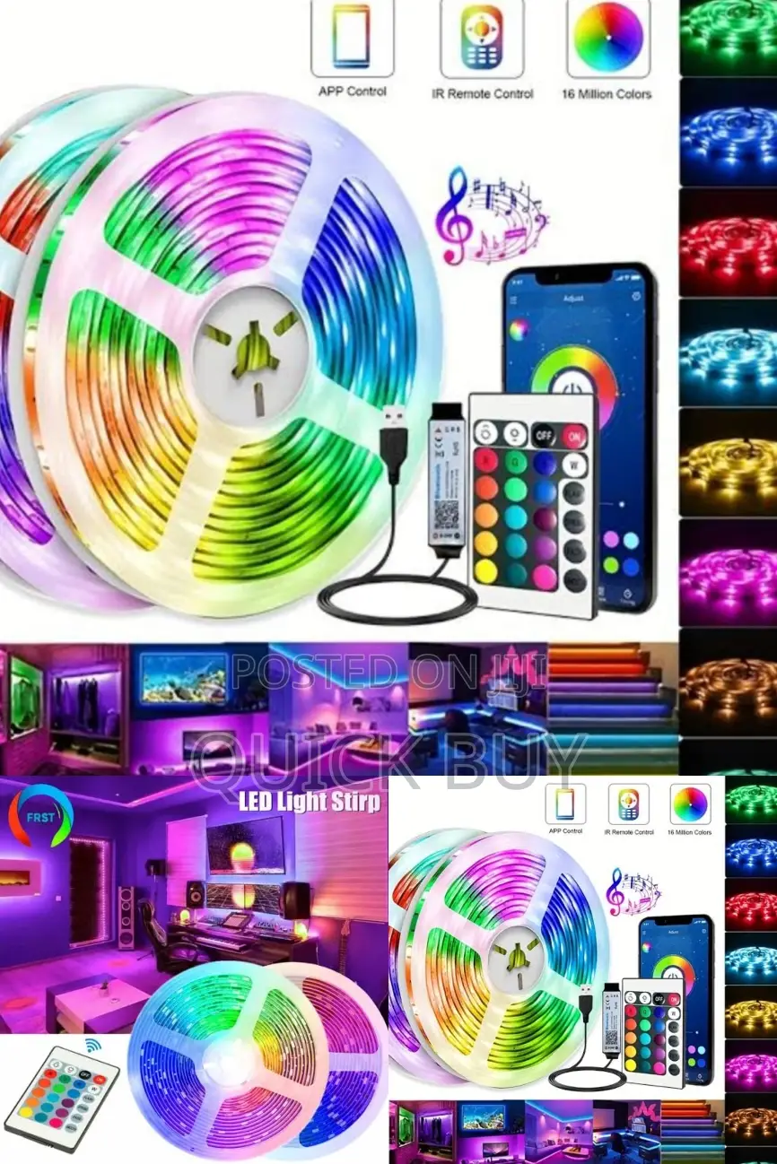10 Metres App Controlled Led Strip Light